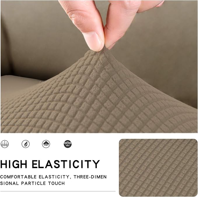 Easy-Going Stretch 1 Piece Couch Cushion Cover - Image 3