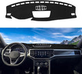 Dashboard Cover Mat Custom Fit for Atlas 2018-2023 VW Atlas Cross Sport Dash Cover Nonslip Dash Mat Protector Sunshade No Glare Black