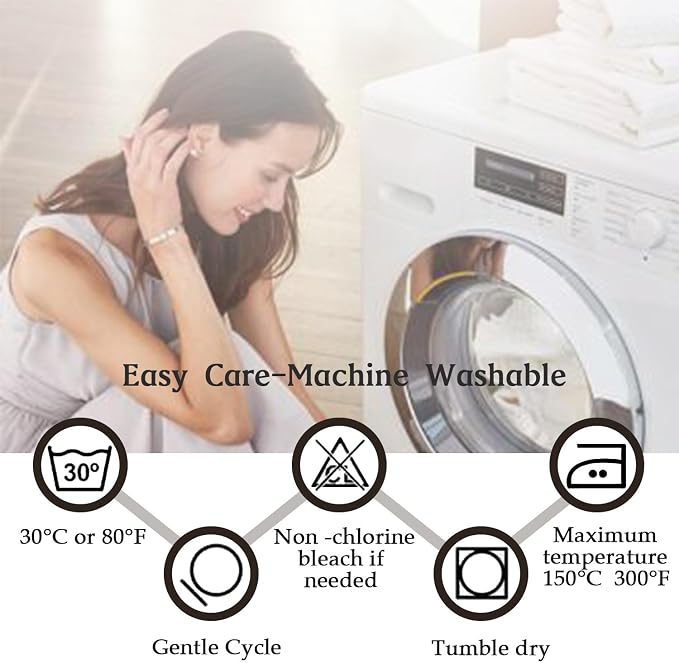 H.VERSAILTEX White Curtains for Bedroom Thermal Insulated Living Room Curtains - Image 9