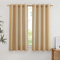 NICETOWN Thick Linen Burlap Curtains by NICETOWN