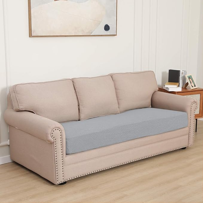Easy-Going Stretch 1 Piece Couch Cushion Cover - Image 2