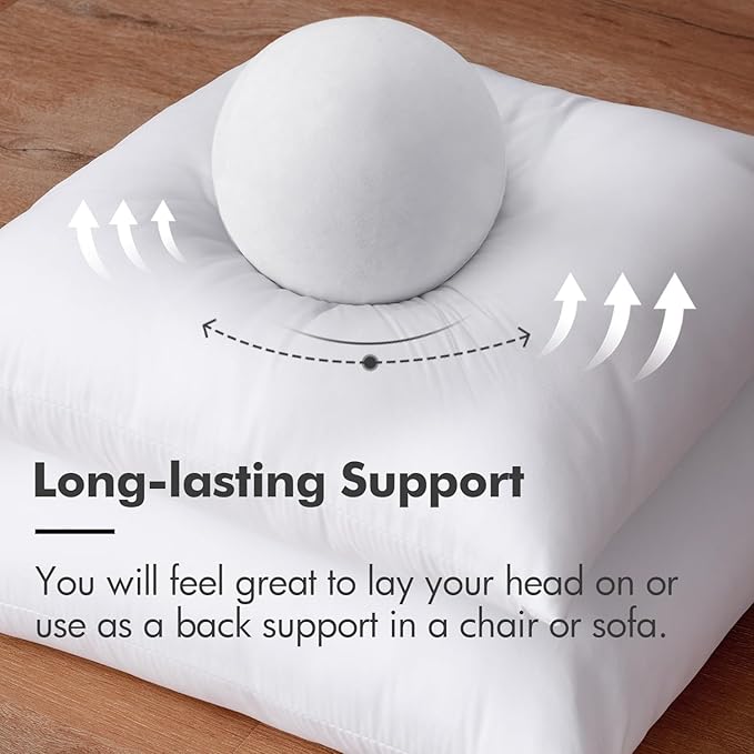 MIULEE 12x20 Pillow Insert, Throw Pillow - Image 3