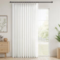 Topfinel 105 Inches Long Pinch Pleated Semi Sheer Curtains by Topfinel