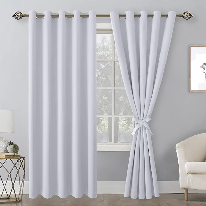 Blackout Curtains for Bedroom, 60 x 84 Inches Long, Window Curtains for Living - Image 8