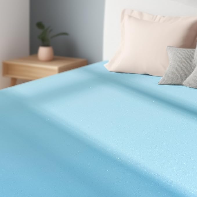Subrtex Mattress Topper, Memory Foam Mattress Topper, Gel-Infused Memory Foam Topper for Side Stomach Sleepers, Breathable Bed Toppers (3 Inch, Full)