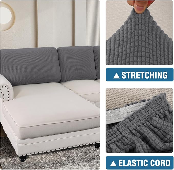 H.VERSAILTEX Backrest Cushion Covers Sectional Couch Back Cushion Covers - Image 6