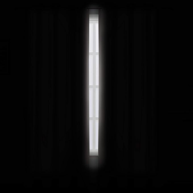 Blackout Curtains 66 x 84 inch/Light Beige Curtains Set of 2 Panels/Thermal - Image 3