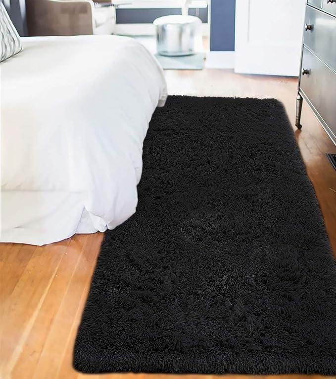 LOCHAS 2x8 Runner Rugs for Hallway, Fluffy Area Rugs for Bedroom - Image 3