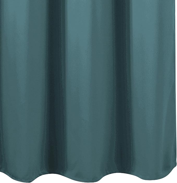 Blackout Curtains 52 x 45 inch/Sea Teal Curtains Set of 2 Panels/Thermal - Image 9