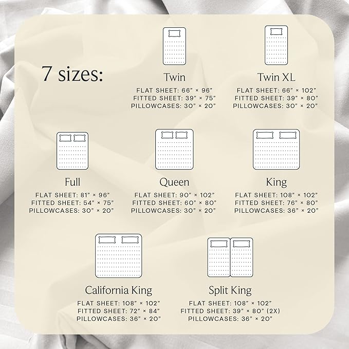 LuxClub 4 PC Full Size Sheet Set Bed Sheets Deep Pockets Wrinkle Free Cooling Bed Sheets Machine Washable Hotel Bedding Silky Soft - White Full