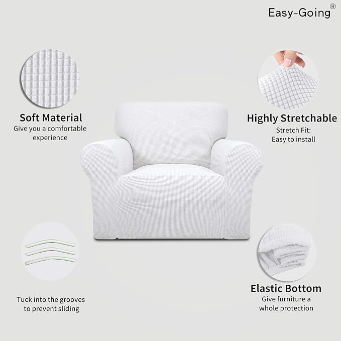 Easy-Going Stretch Chair Slipcover - Image 3