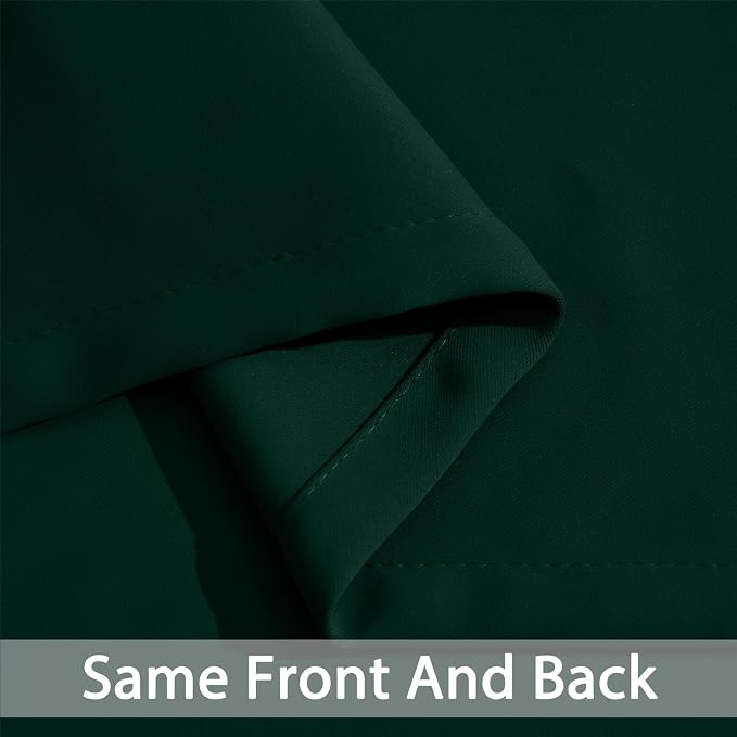 Yakamok Room Darkening Curtains 52x84 inch Pine Tree Green-Living Room | 2 - Image 7