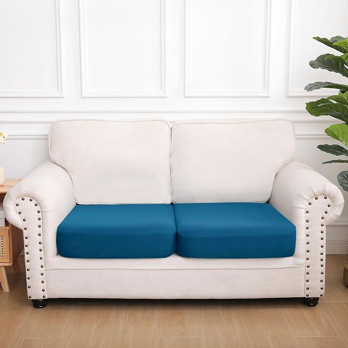 Waterproof Couch Cushion Covers, Stretch Sofa Seat Slipcovers | Stretch Fabric - Image 7