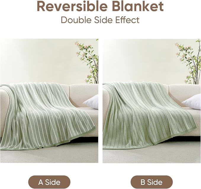 Snuggle Sac Sage Green Bedding Blanket Twin Size 60x80 | Ultra Soft, Warm Cozy - Image 8