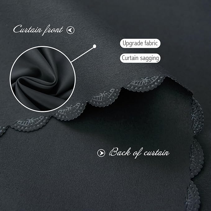 Adhesive Blackout Curtains- Self Stick Curtain No Rod Needed Easy to Hang - Image 5