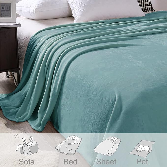 Exclusivo Mezcla Soft Large Fleece Throw Blanket - Image 4