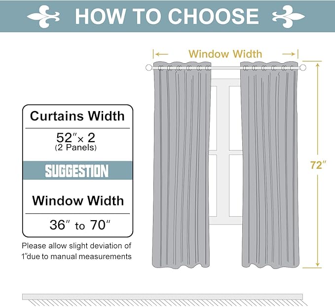 ChrisDowa Room Darkening Curtains - Image 5