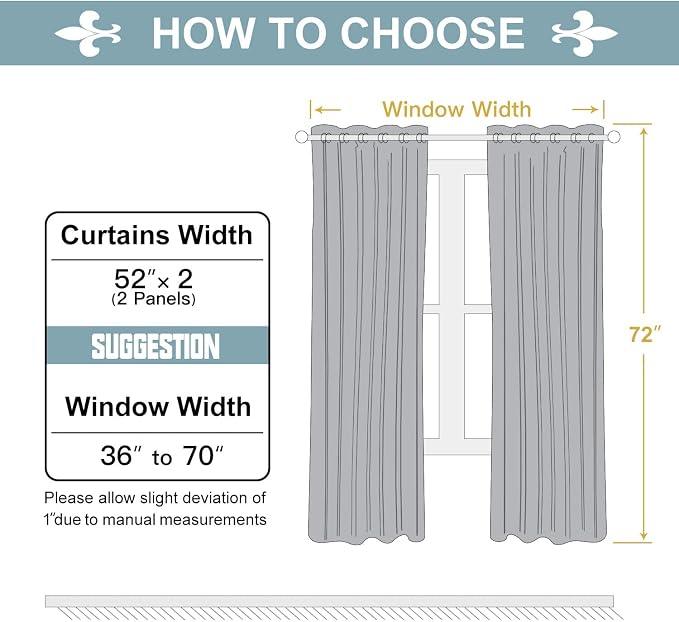 ChrisDowa Room Darkening Curtains - Image 5