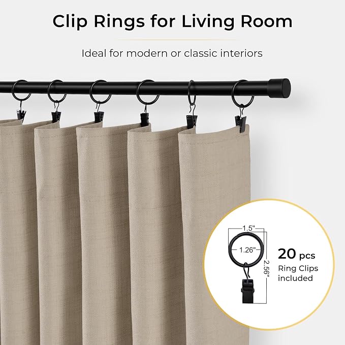 INOVADAY 100% Blackout Curtains - Image 5