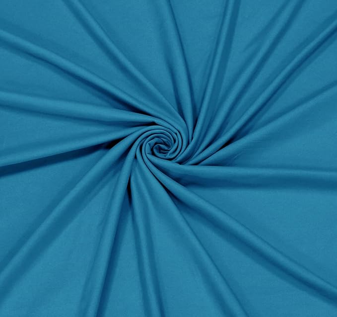 Mejoroom King Size Bed Sheet Set - Hotel Luxury 1800 Bedding Sheets & Pillowcases - 16" Deep Pocket Fitted Sheet, Soft, Breathable, Wrinkle & Fade Resistant - 4 Piece(King,Peacock Blue)