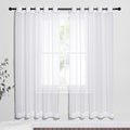 NICETOWN Sheer Window Curtains for Bedroom, Grommet Airy and Breathable Soft by NICETOWN