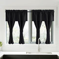 NICETOWN Black Blackout Curtains by NICETOWN