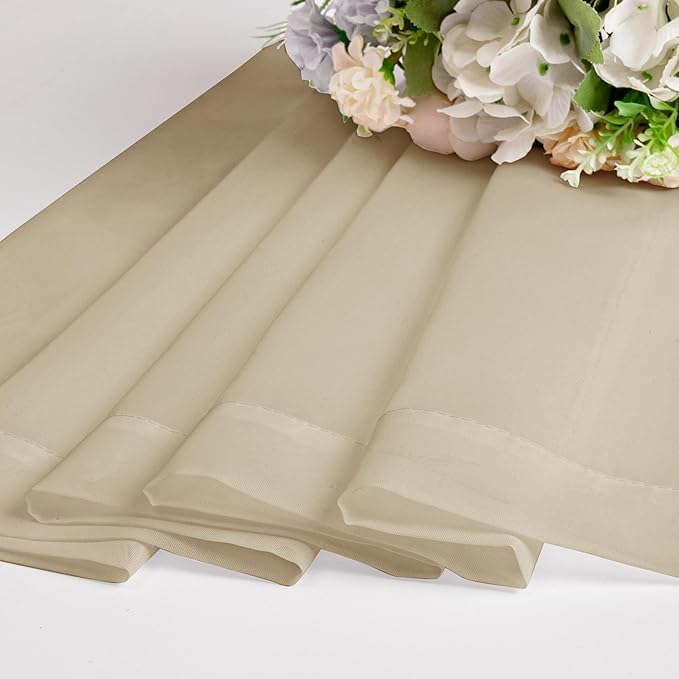 Taupe Sheer Curtains 78 inches Long - Image 8
