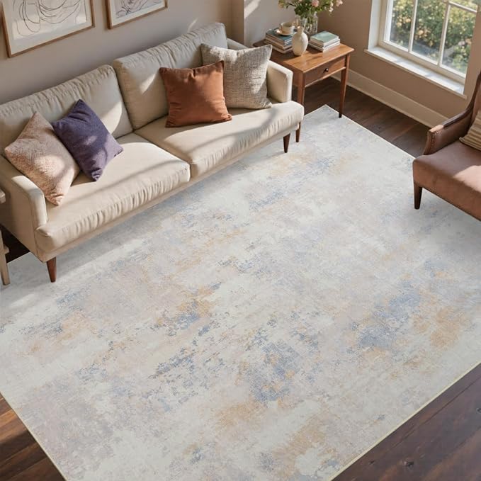 8x10 Ft Large Area Rugs for Living Room, Soft Non-Slip Washable Rugs Modern - Image 3
