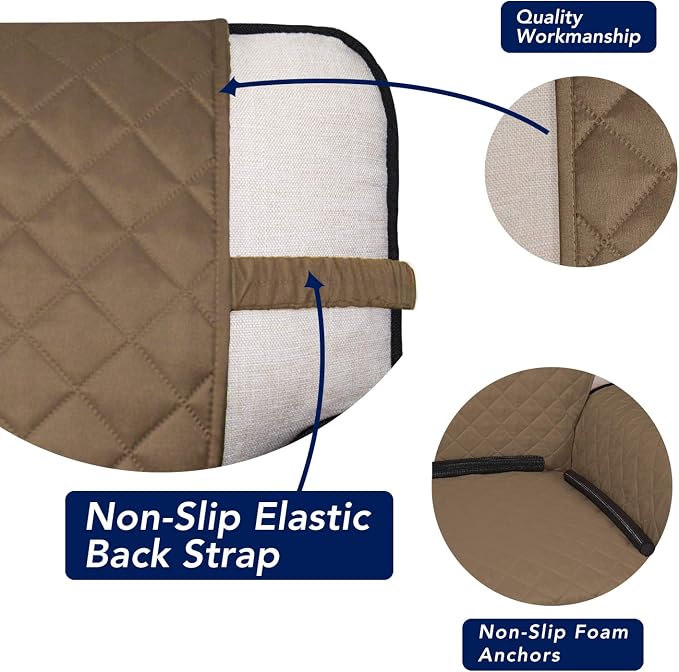 PureFit Reversible Chair Sofa Cover Dog Couch Covers - Image 3