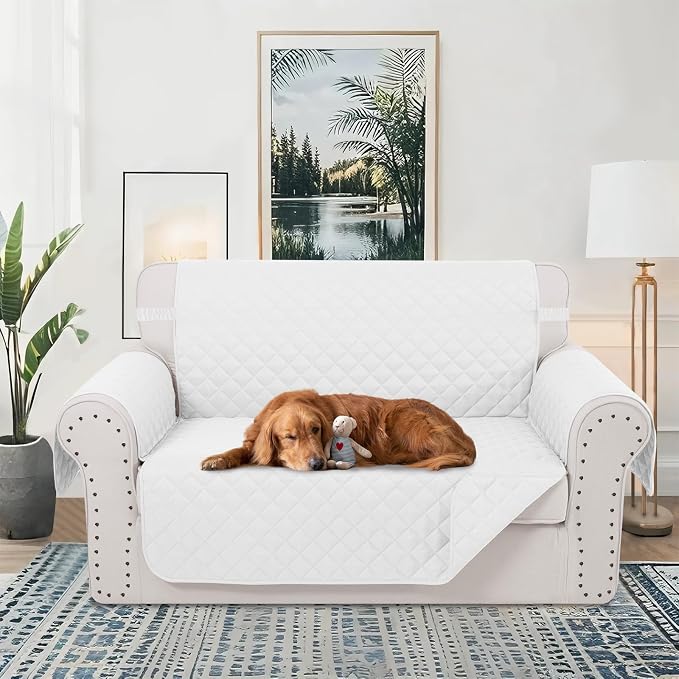 Reversible Loveseat Couch Sofa Covers, Friendly Furniture Protector - Image 2