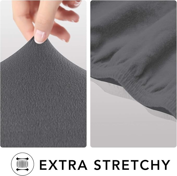 PureFit Stretch Loveseat Covers Fleece Couch Covers - Image 4