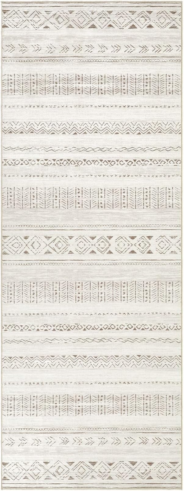 cotiled Hallway 3x8 Runner Rugs Washable Boho Moroccan Soft Rug | Non-Slip - Image 10