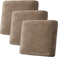 H.VERSAILTEX Velvet Stretch Couch Cushion Cover Plush Cushion Slipcover by HVERSAILTEX