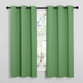 NICETOWN Froest Green Blackout Curtains 40 inches Length by NICETOWN