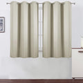 Light Beige Thermal Blackout Curtains/42 x 63 Inch/Set of 2 Panels Room by Lemomo