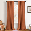 INOVADAY 100% Blackout Linen Curtains by INOVADAY