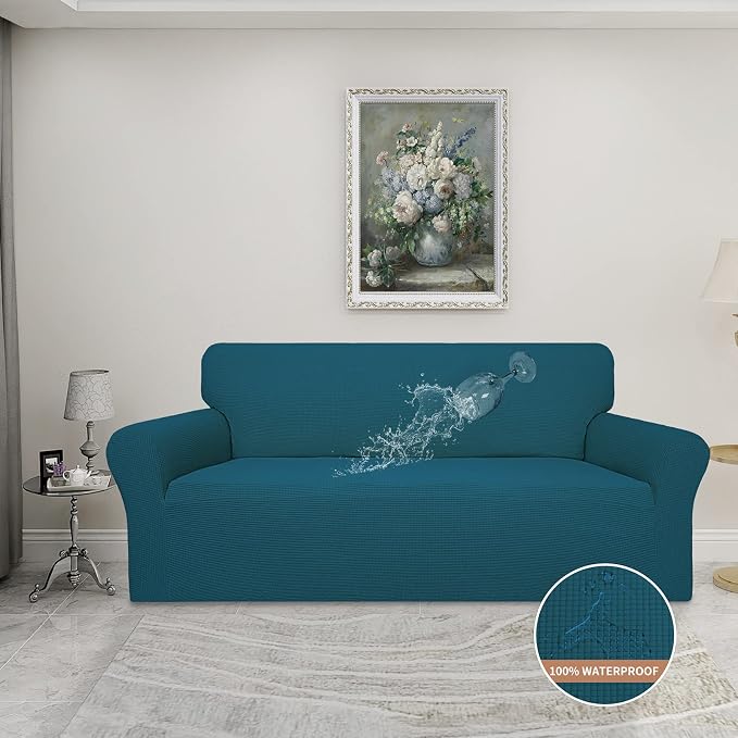 Easy-Going 100% Waterproof Couch Cover, 3 Cushion Oversized Sofa Cover | - Image 2