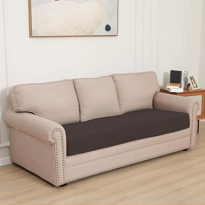 Easy-Going Stretch 1 Piece Couch Cushion Cover - Image 2