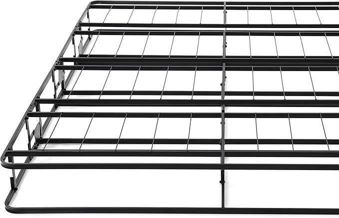 Hercules Instant Folding Mattress Foundation High Profile 7.5-Inch Box Spring Replacement, Full