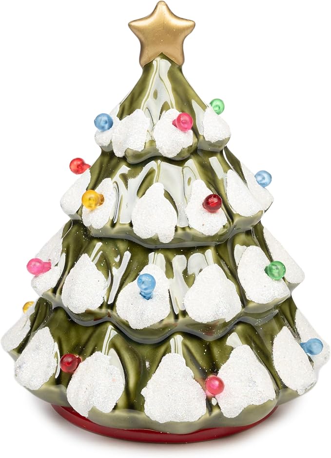 Scentsationals Christmas Wax Warmer, Wax Melt Warmer for Scented Wax ; Holiday Collection Tannenbaum Tree - Candle Wax Melter for Fragrance Cubes and Tarts