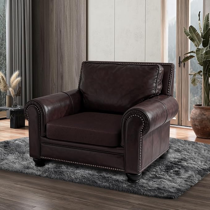 ANARACHON Leather Look Couch Cushion Covers Sofa Seat Slipcovers Sets Couches - Image 7