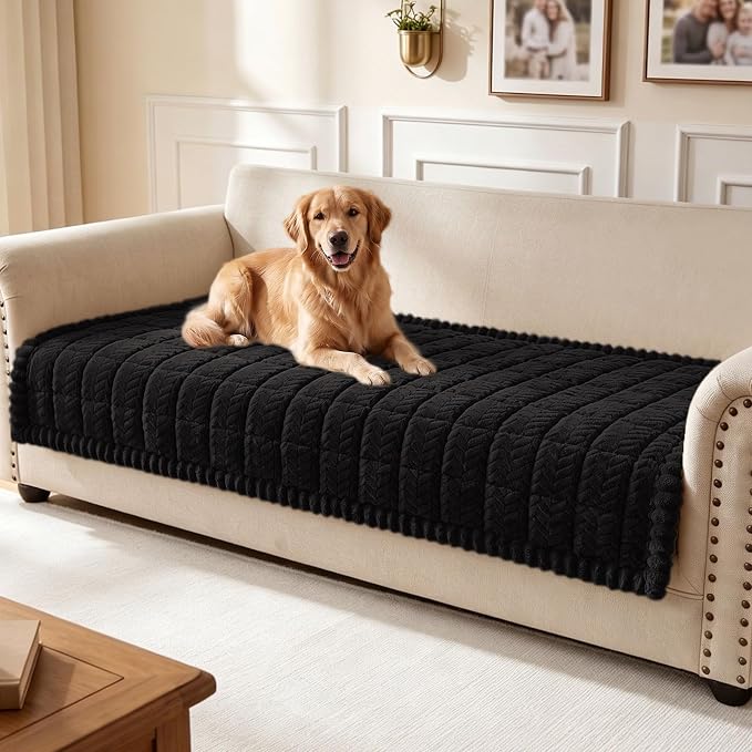 Smiry Couch Cover for Dogs, Non Slip Fuzzy Pet Sofa Covers Washable | Sofa by Smiry