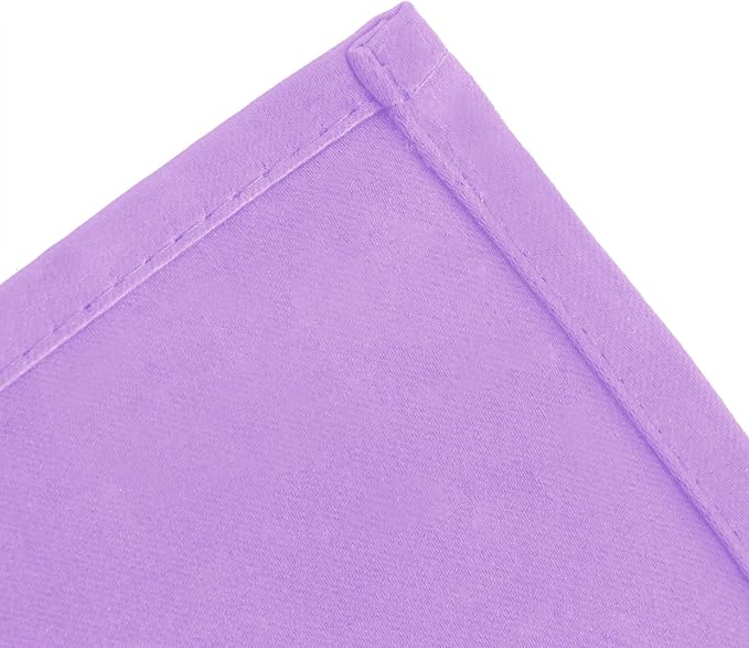 Blackout Curtains 52 x 45 inch Lavender Curtains Set of 2 Panels/Thermal - Image 6