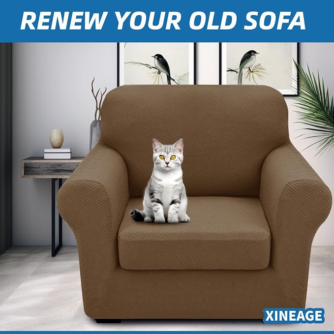 XINEAGE New 2 Pieces Chair Covers - Image 4