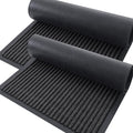 OLANLY 2-Pack Front Door Mats 47x23, Waterproof Heavy-Duty Doormats | Charcoal by OLANLY