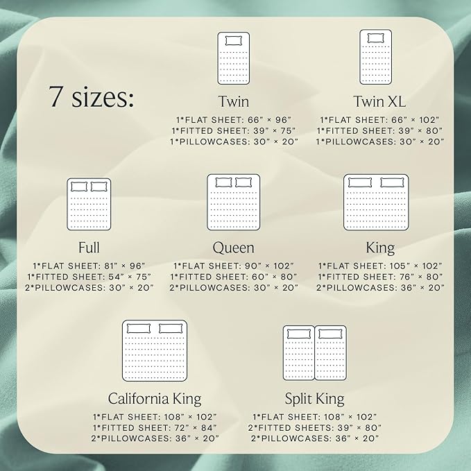 LuxClub 4 PC California King Sheet Set, Breathable Luxury Bed Sheets, Deep Pockets Wrinkle Free Cooling Sheets Machine Washable Hotel Bedding Silky Soft - Light Teal Cal King