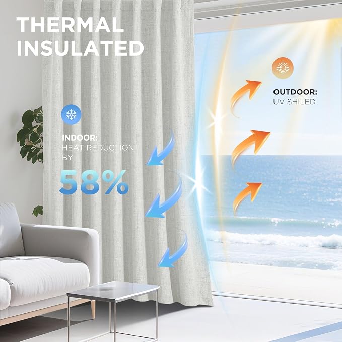 Joydeco Blackout Curtains for Bedroom - Image 4