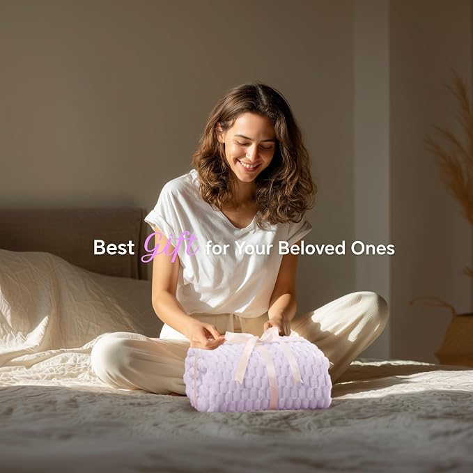 BEDELITE Lavender Throw Blanket - Image 2