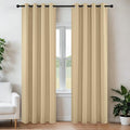 Joydeco Beige Blackout Curtains by JOYDECO