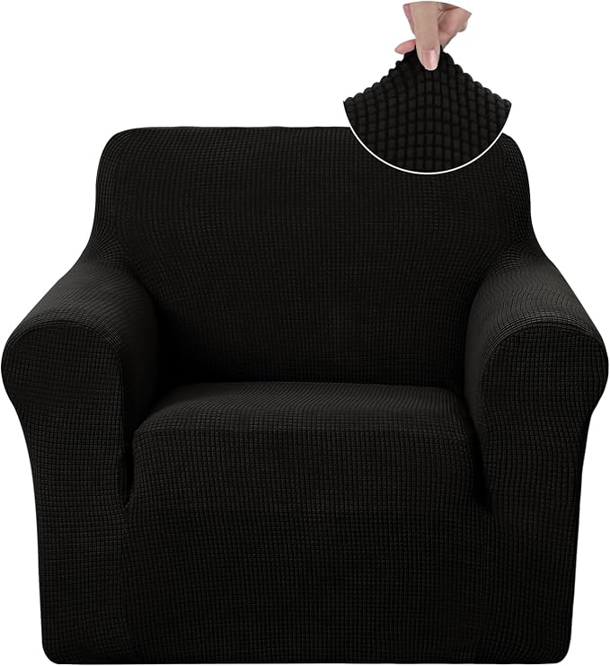 U-NICE HOME Stretch Recliner Chair Cover Armchair Slipcover, 1-Piece Chair cover by U-NICEHOME